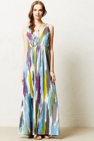 Brushstrokes Maxi Dress Dresses