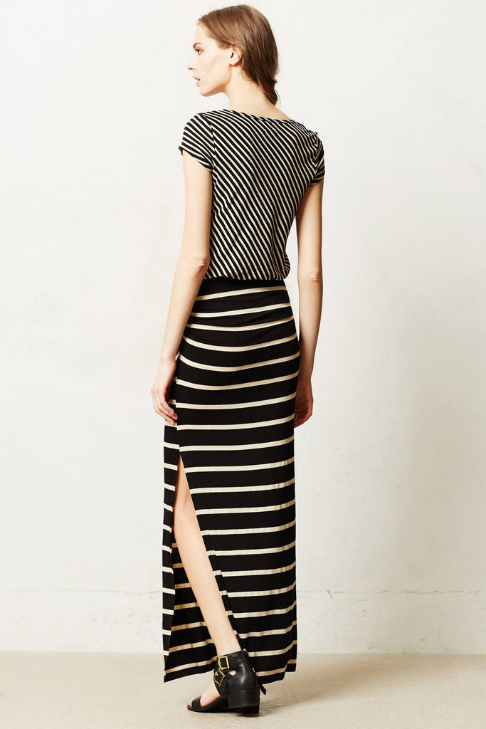 Stripescope Maxi Dress